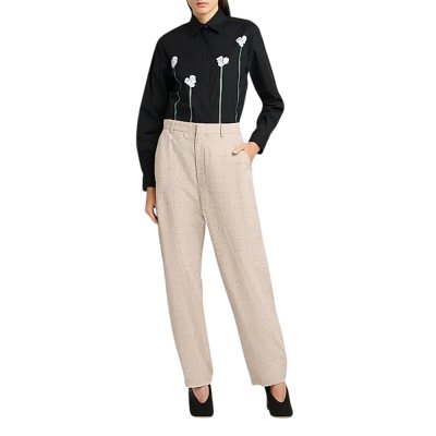 THE FLORAL-APPLIQUÉ SHIRT